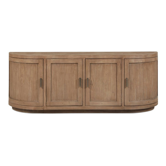 Moes Home - Nicola Media Cabinet Natural - FR-1045-23 view 2
