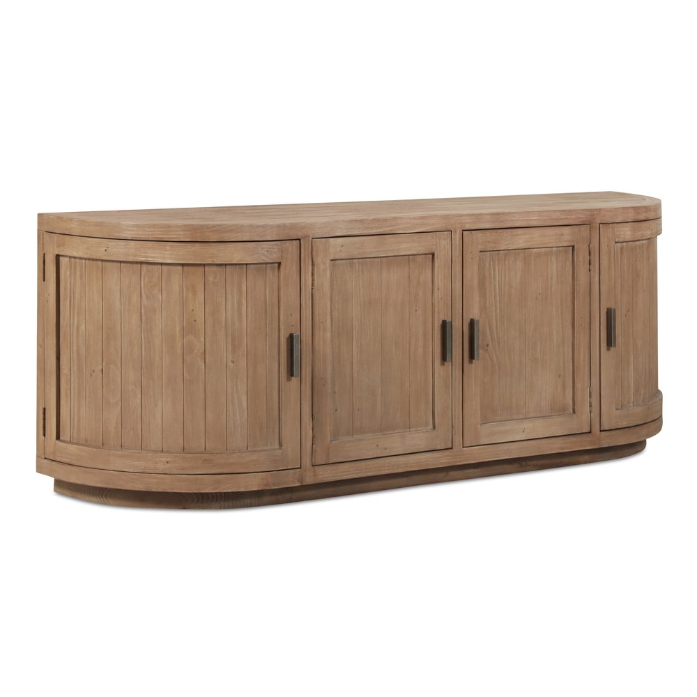 Moes Home - Nicola Media Cabinet Natural - FR-1045-23 view 4