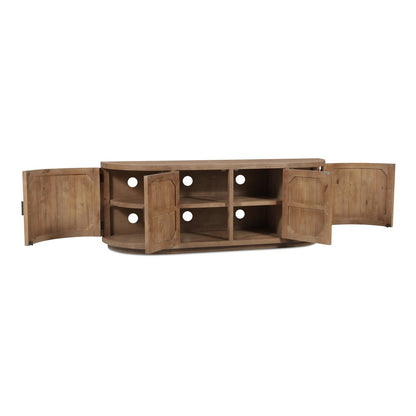 Moes Home - Nicola Media Cabinet Natural - FR-1045-23 view 5