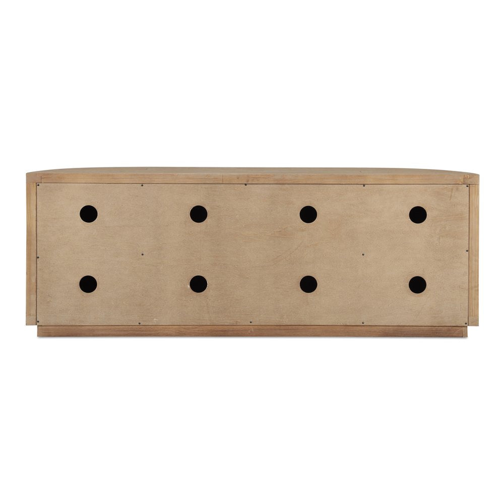 Moes Home - Nicola Media Cabinet Natural - FR-1045-23 view 7