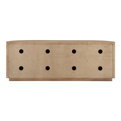 Moes Home - Nicola Media Cabinet Natural - FR-1045-23 view 7