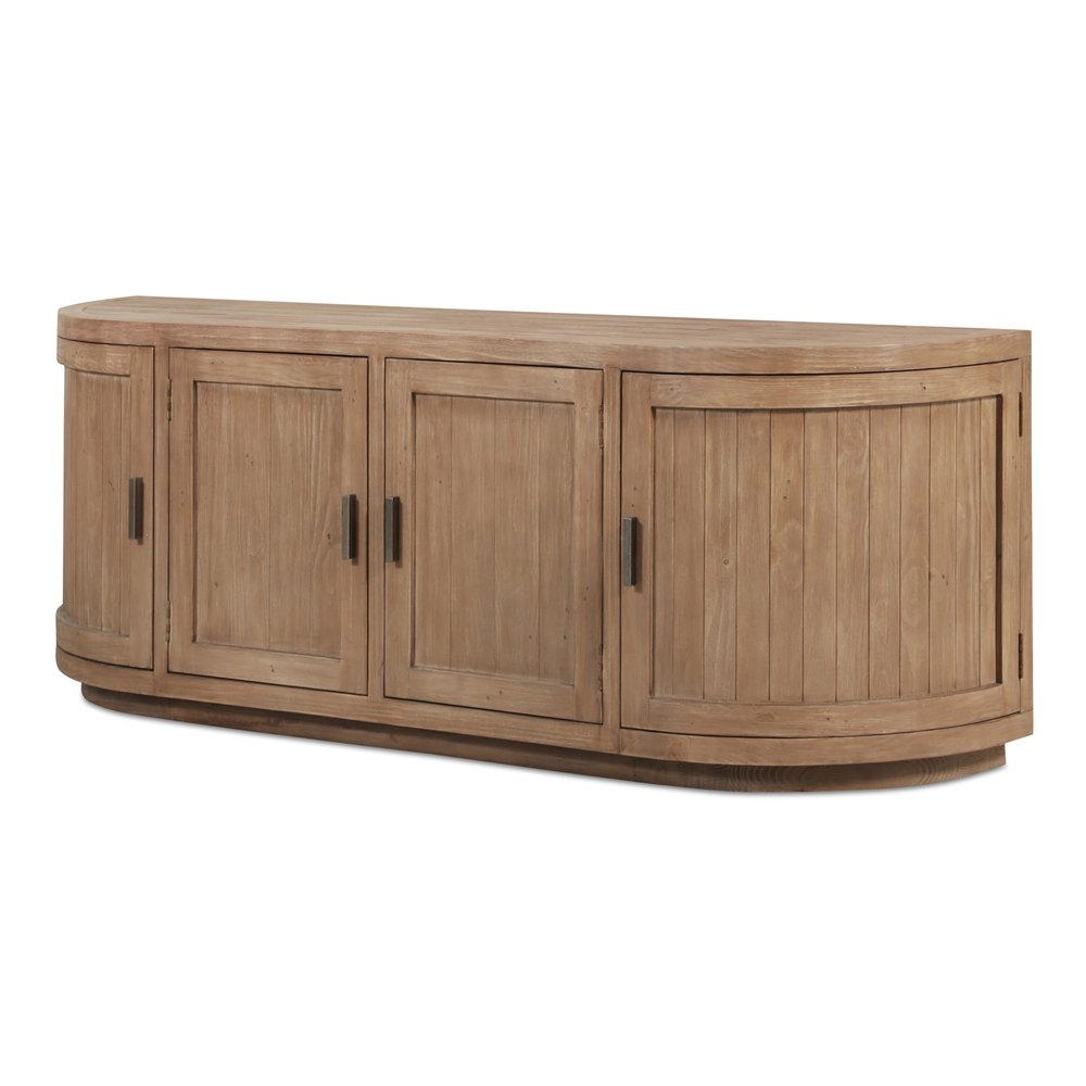 Moes Home - Nicola Media Cabinet Natural - FR-1045-23 view 8