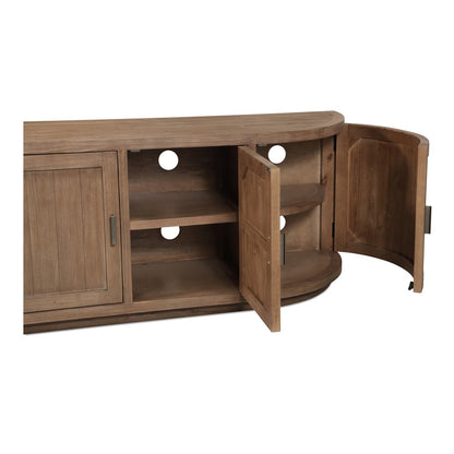 Moes Home - Nicola Media Cabinet Natural - FR-1045-23 view 10