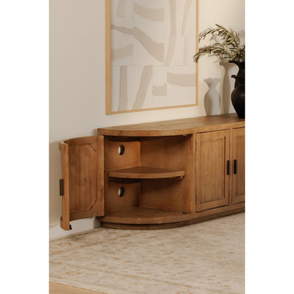 Moes Home - Nicola Media Cabinet Natural - FR-1045-23 view 13
