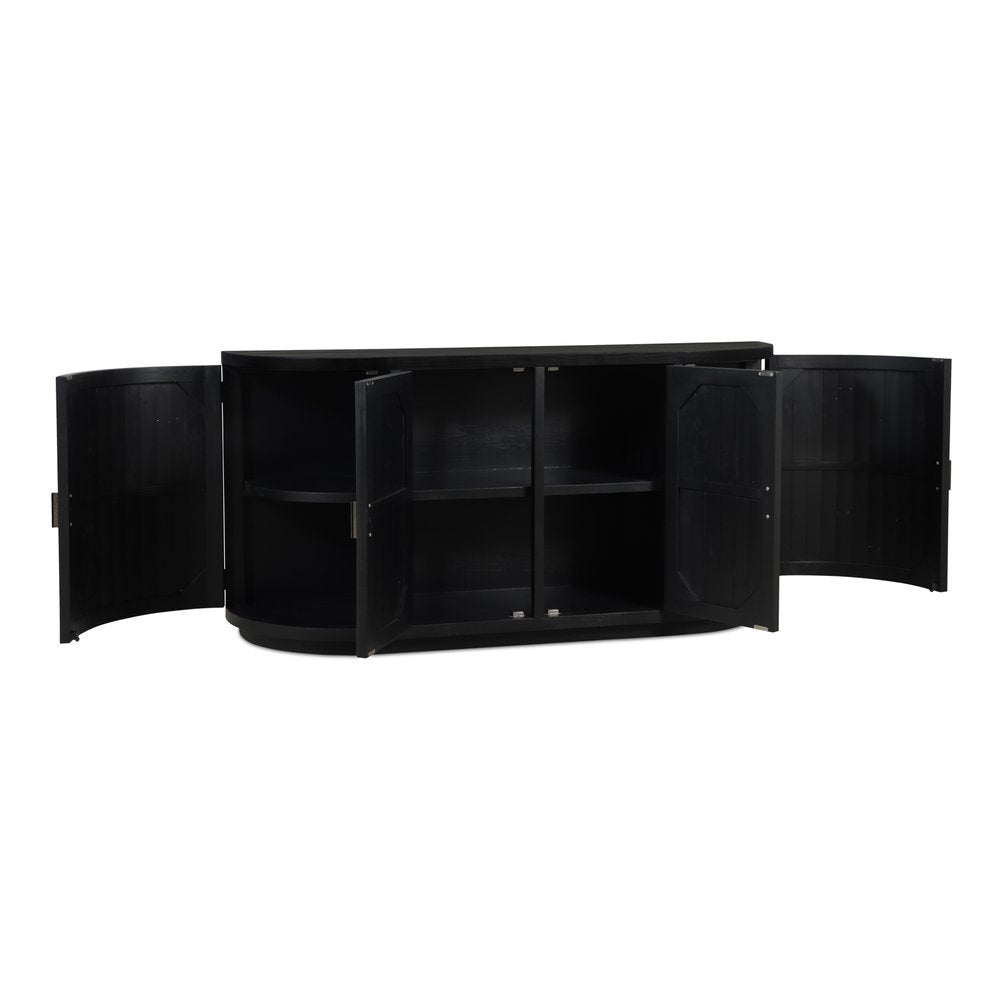Moes Home - Nicola Sideboard Black - FR-1044-02 view 4