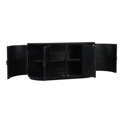Moes Home - Nicola Sideboard Black - FR-1044-02 view 4