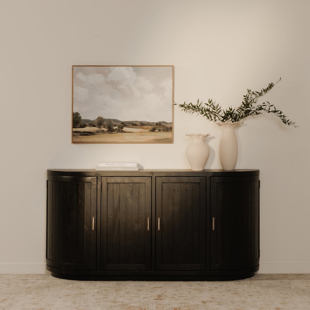 Moes Home - Nicola Sideboard Black - FR-1044-02 view 11