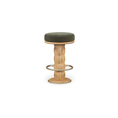 Moes Home - Nio Swivel Counter Stool  Dark Green - EF-1008-27 view 2