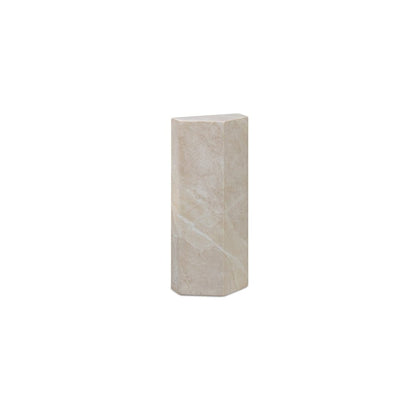 Moes Home - Nix Outdoor Side Table Cream - SC-1006-05 view 3