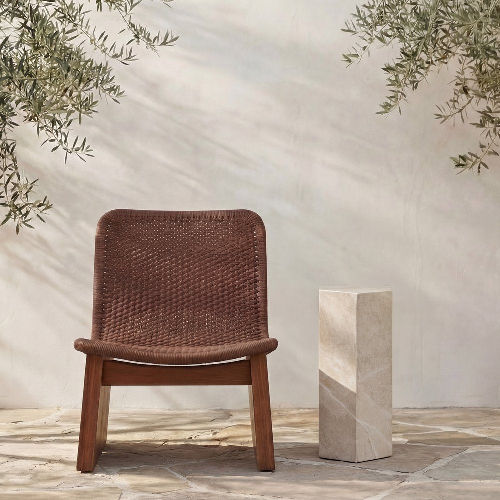 Moes Home - Nix Outdoor Side Table Cream - SC-1006-05 view 8