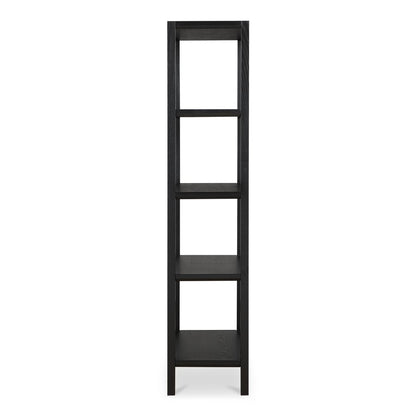 Moes Home - Nolan Bookcase Black - BC-1141-02 view 4