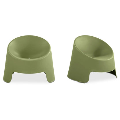 Moes Home - Nolla Outdoor Accent Chair Set of 2 Green - QX-1018-16 view 1