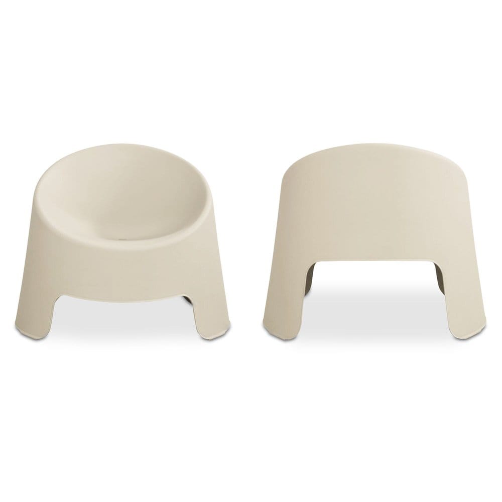 Moes Home - Nolla Outdoor Accent Chair Set of 2 Light Grey - QX-1018-29 view 8