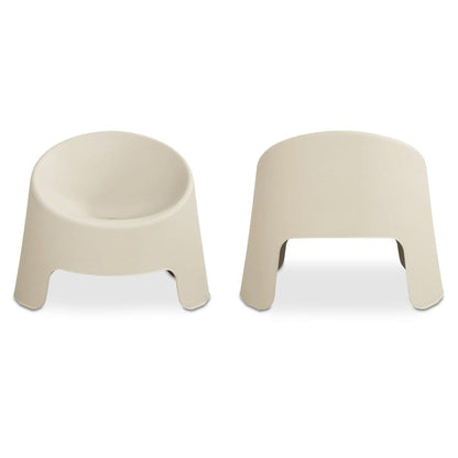 Moes Home - Nolla Outdoor Accent Chair Set of 2 Light Grey - QX-1018-29 view 8