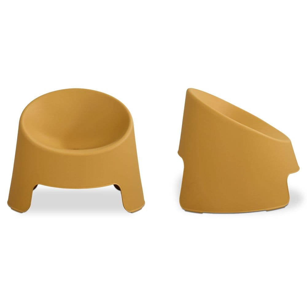 Moes Home - Nolla Outdoor Accent Chair Set of 2 Yellow - QX-1018-09 view 5