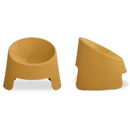Moes Home - Nolla Outdoor Accent Chair Set of 2 Yellow - QX-1018-09 view 5