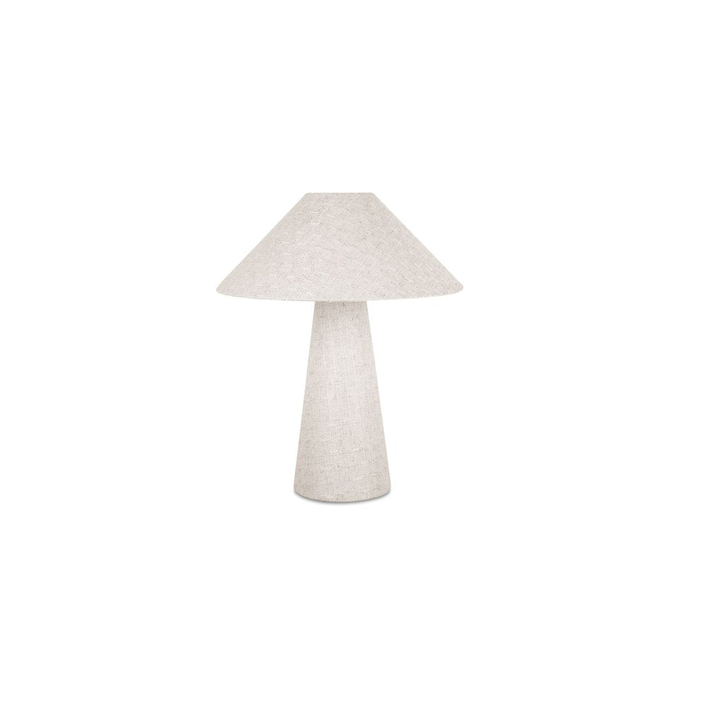 Moes Home - Nori Table Lamp Flecked White - OD-1030-18 view 2