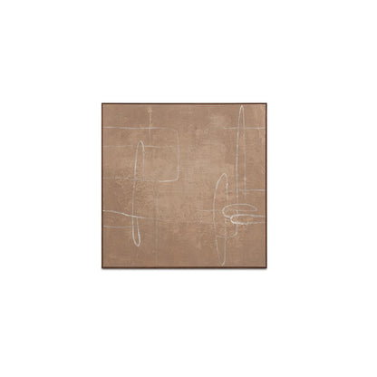 Moes Home - Notion Framed Painting Brown - WP-1334-37 view 1