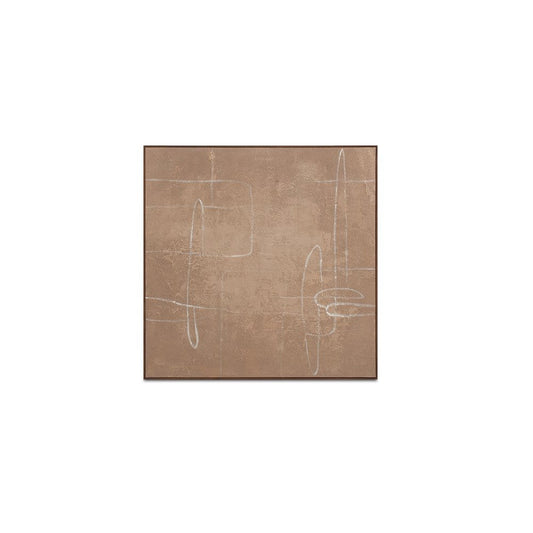 Moes Home - Notion Framed Painting Brown - WP-1334-37 view 1
