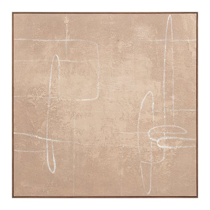 Moes Home - Notion Framed Painting Brown - WP-1334-37 view 2