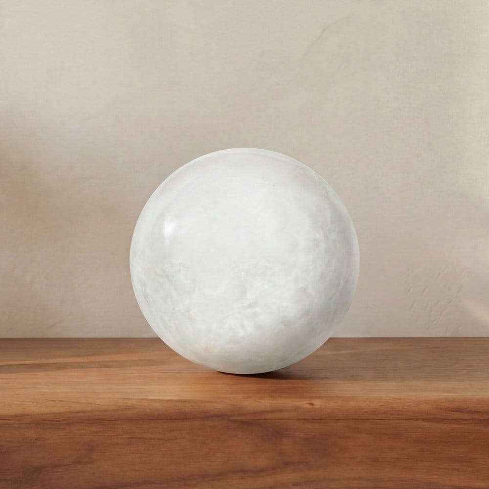 Moes Home - Odessa Sphere Tabletop Accent Green Onyx Marble - GZ-1173-16 view 7