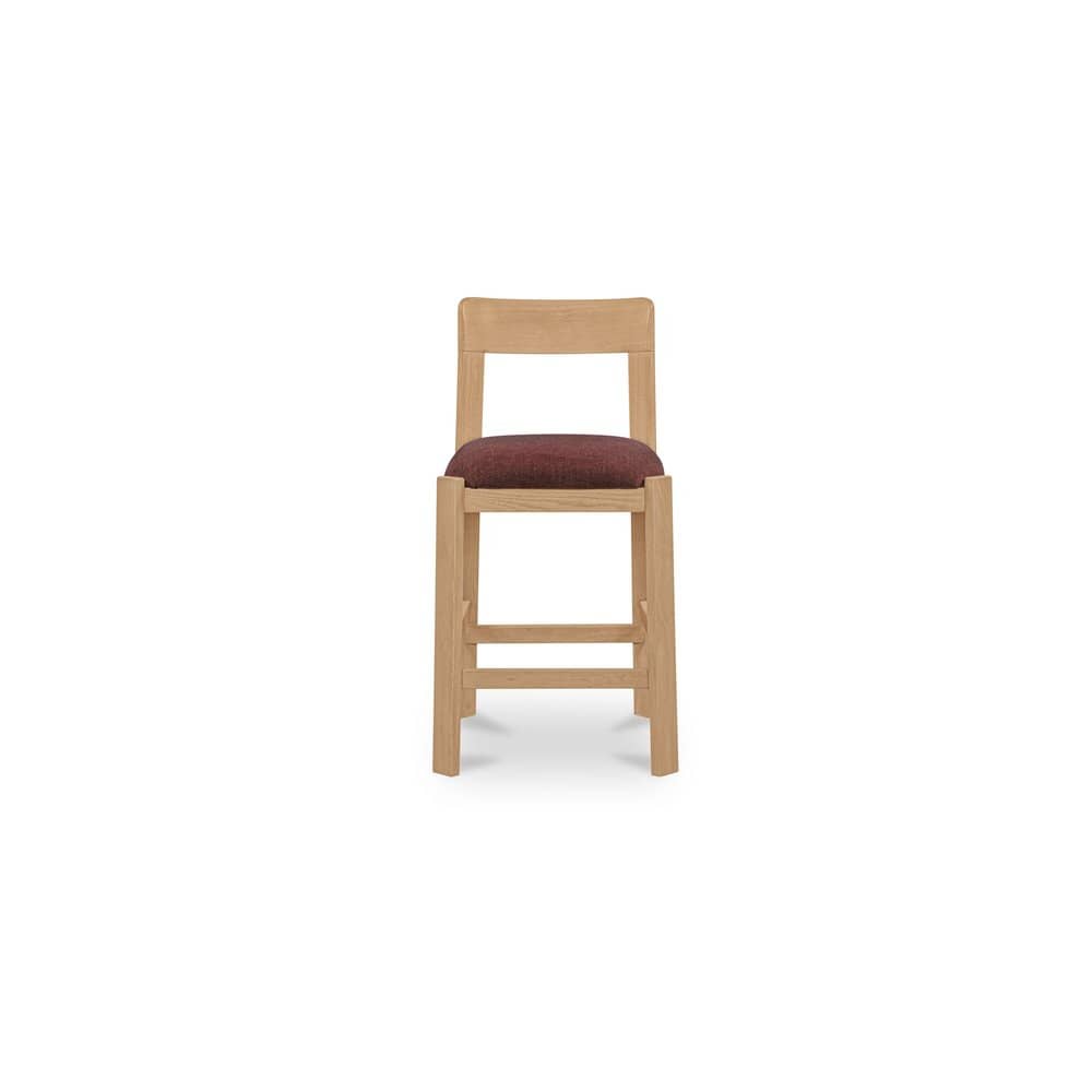 Moes Home - Oli Counter Stool Berry - EF-1010-38 view 1