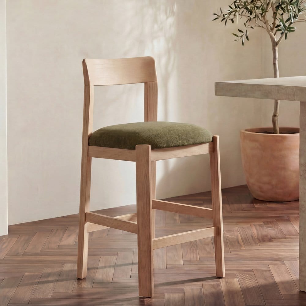 Moes Home - Oli Counter Stool Dark Green - EF-1010-27 view 8