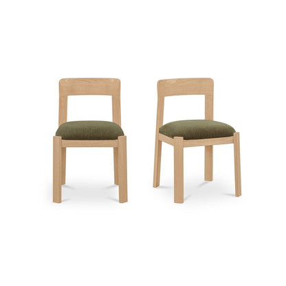 Moes Home - Oli Dining Chair Dark Green-Set of 2 - EF-1009-27 view 1