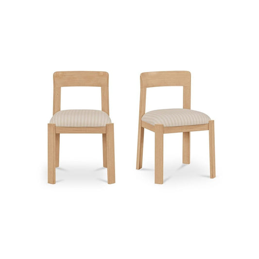 Moes Home - Oli Dining Chair Stripe-Set of 2 - EF-1009-37 view 1