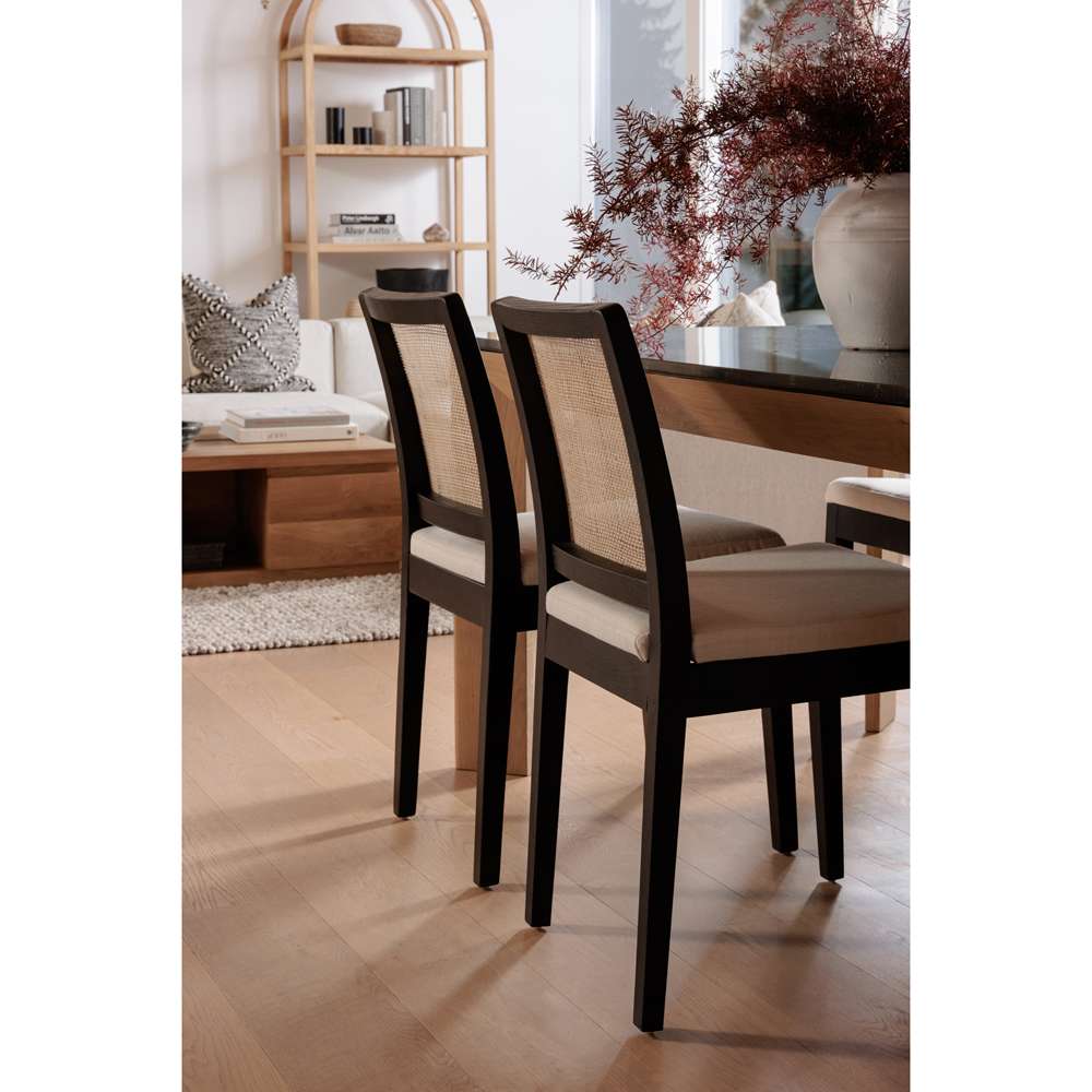 Moes Home - Orville Dining Chair Black (Set of 2) - FG-1023-02 veiw 7