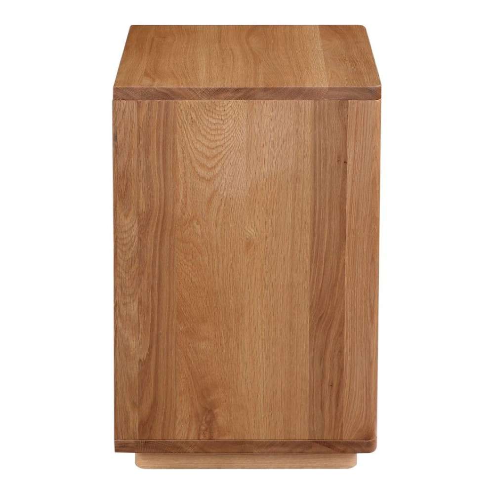 Moes Home - Osamu Nightstand in Natural oak - BC-1104-24 veiw 3