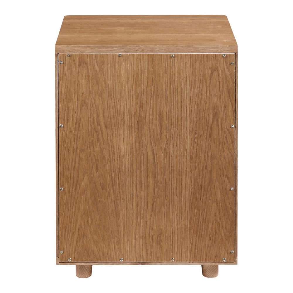 Moes Home - Osamu Nightstand in Natural oak - BC-1104-24 veiw 4