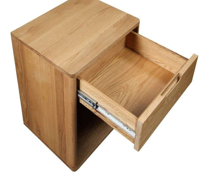 Moes Home - Osamu Nightstand in Natural oak - BC-1104-24 veiw 6