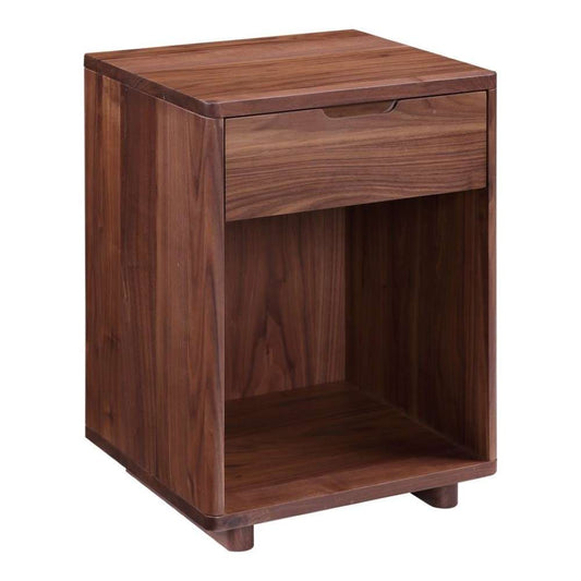 Moes Home - Osamu Nightstand in Natural Walnut - BC-1103-24 veiw 1