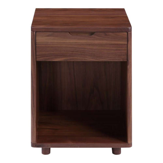 Moes Home - Osamu Nightstand in Natural Walnut - BC-1103-24 veiw 2