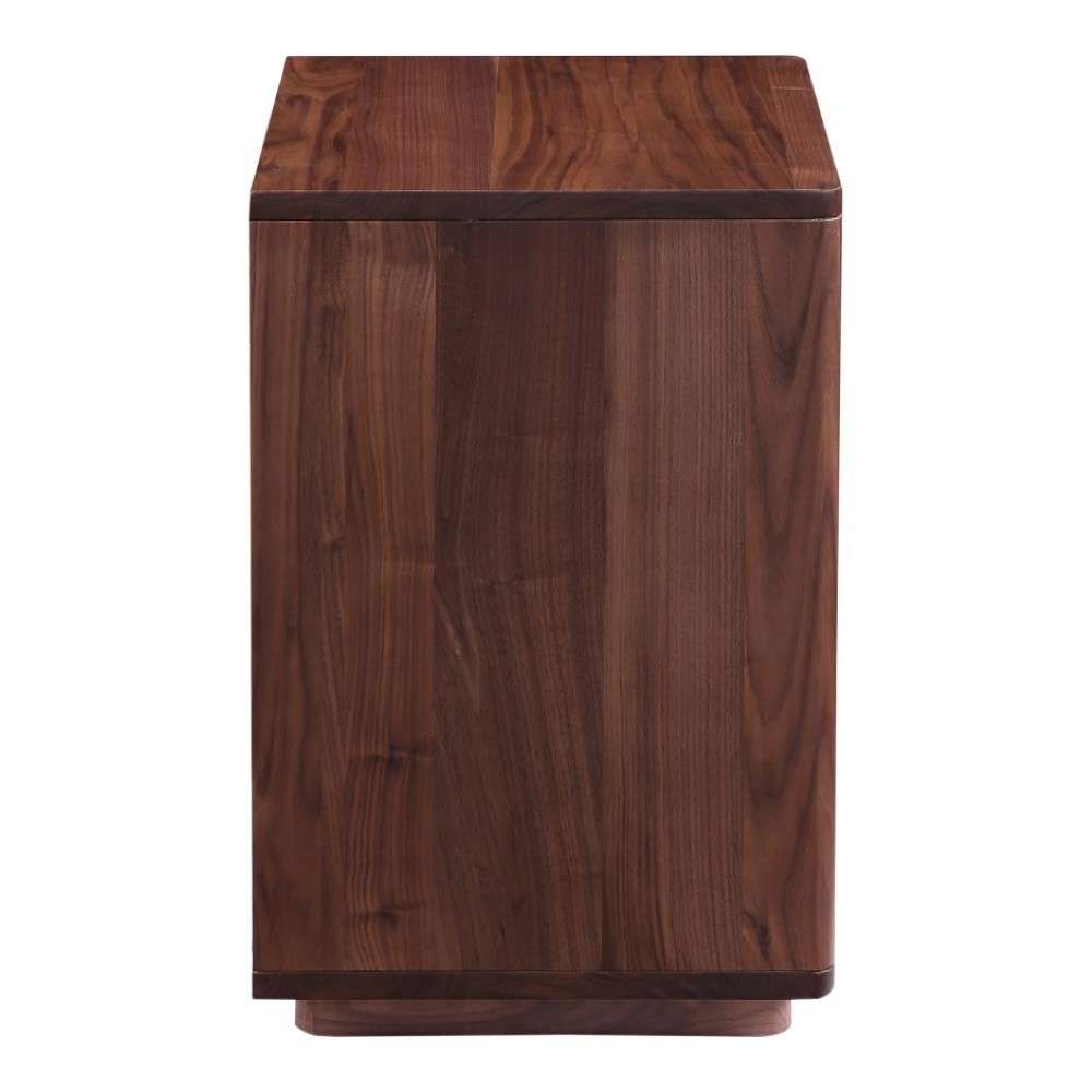 Moes Home - Osamu Nightstand in Natural Walnut - BC-1103-24 veiw 3