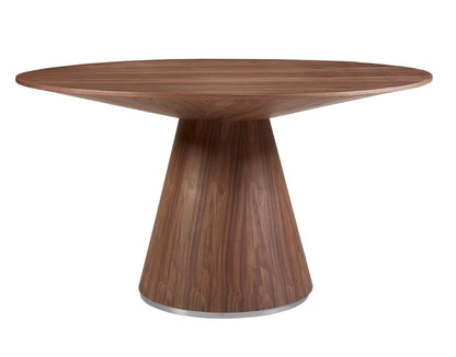Moes Home - Otago Dining Table 54in Round in Walnut - KC-1029-03-0 veiw 1
