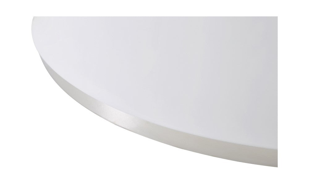Moes Home - Otago Dining Table 54in Round in White - KC-1029-18-0 veiw 4
