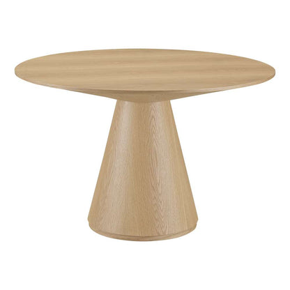 Moes Home - Otago Dining Table 54In Round Oak - KC-1029-24-0 veiw 1