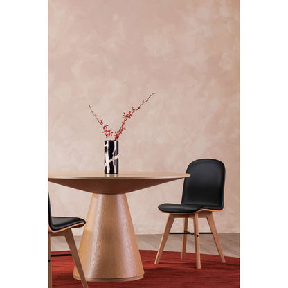 Moes Home - Otago Dining Table Round Oak - KC-1028-24-0 veiw 6