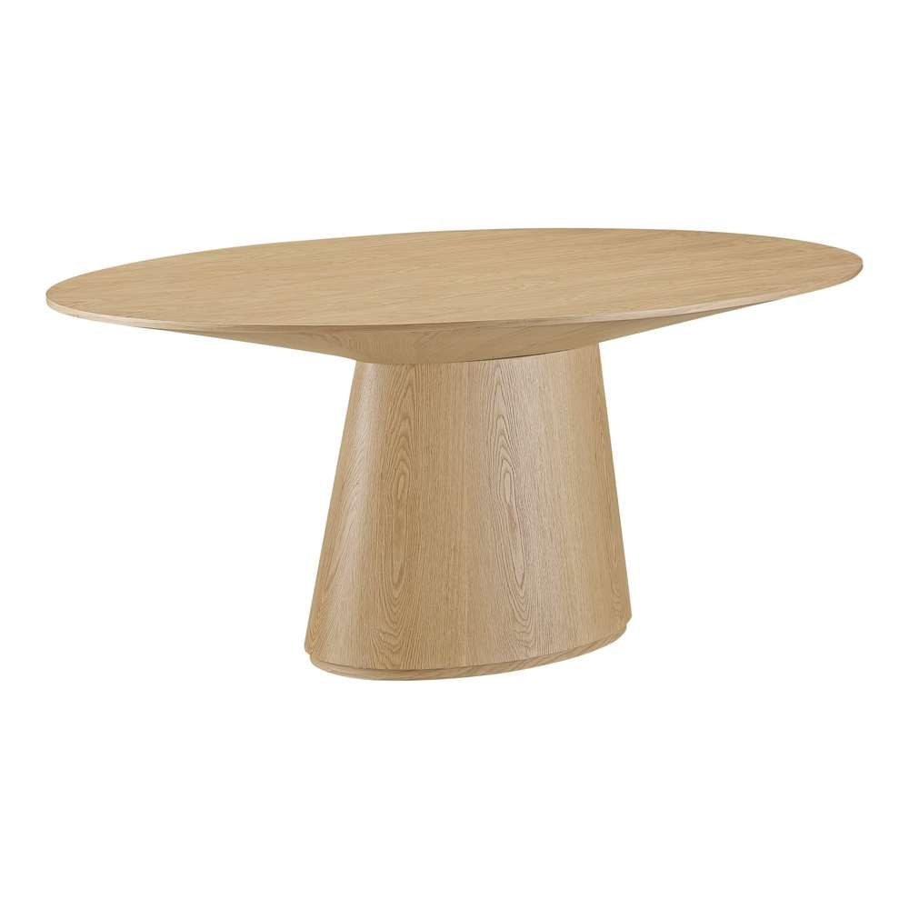 Moes Home - Otago Oval Dining Table Oak - KC-1007-24-0 veiw 2