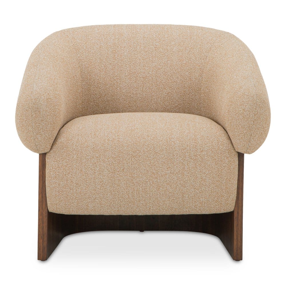 Moes Home - Otto Accent Chair Flecked Tan - FO-1031-40 view 1