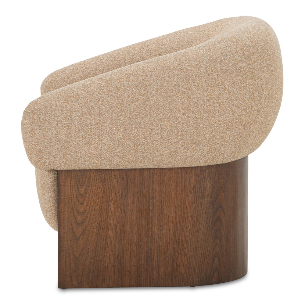 Moes Home - Otto Accent Chair Flecked Tan - FO-1031-40 view 3