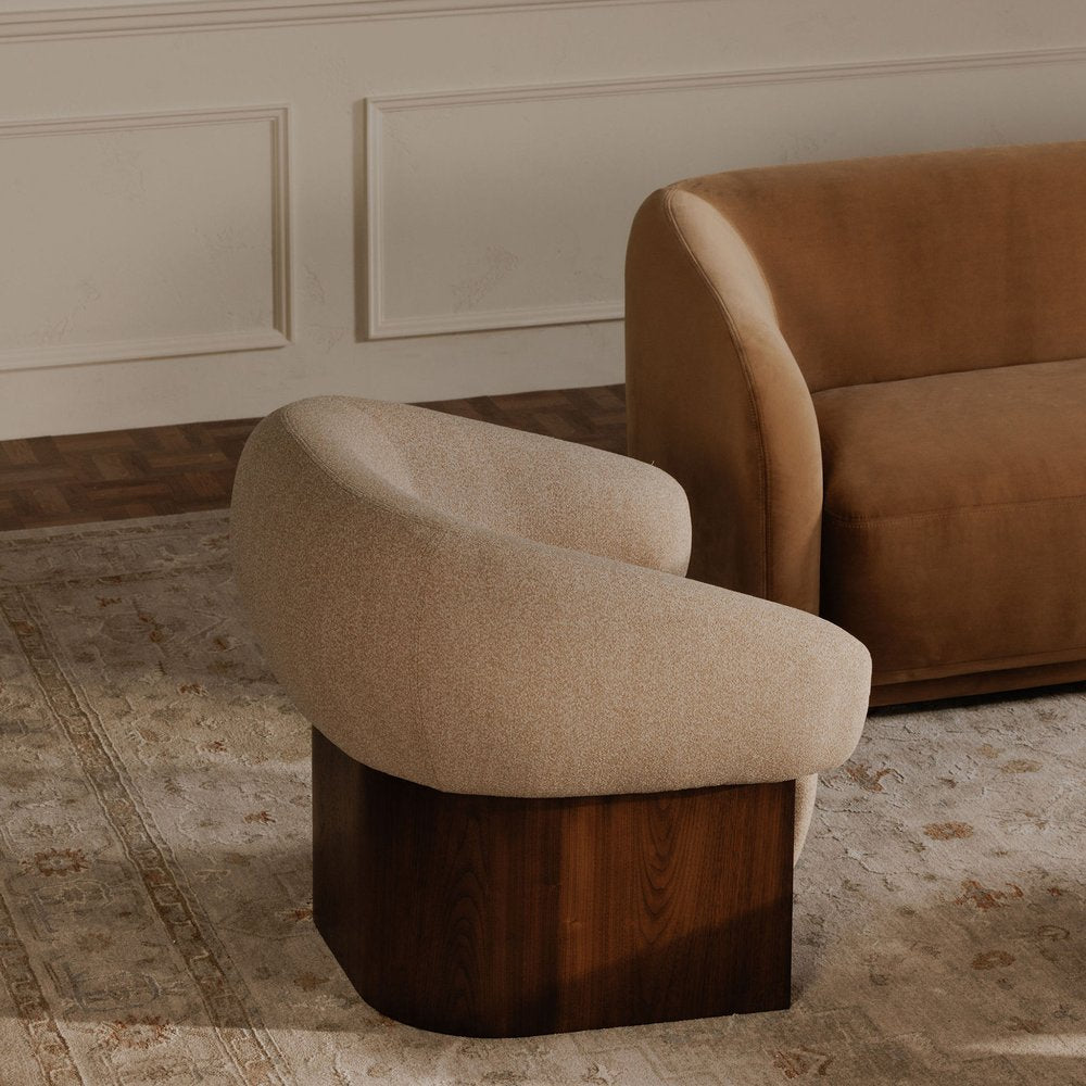 Moes Home - Otto Accent Chair Flecked Tan - FO-1031-40 view 8