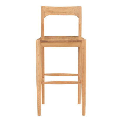 Moes Home - Owing Barstool Natural Oak - BC-1125-24 view 1