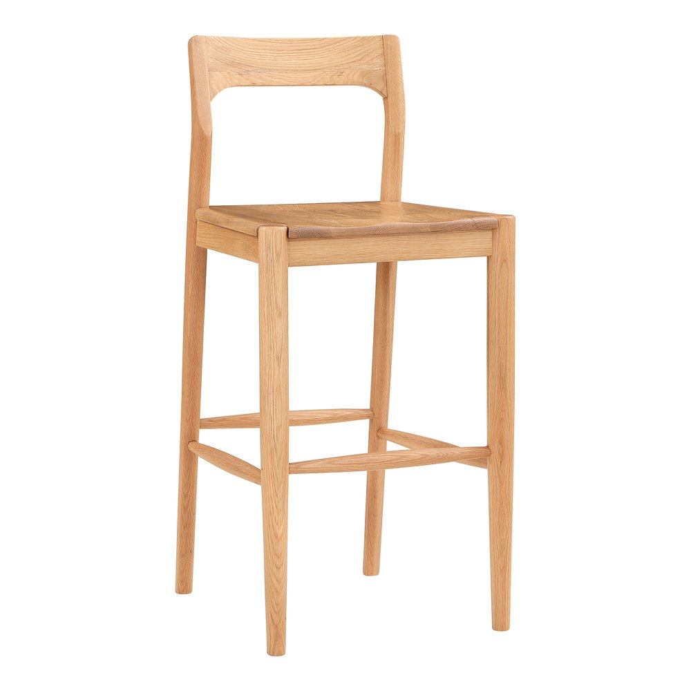 Moes Home - Owing Barstool Natural Oak - BC-1125-24 view 3