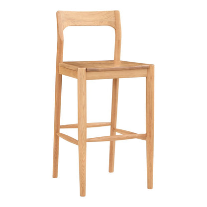 Moes Home - Owing Barstool Natural Oak - BC-1125-24 view 3