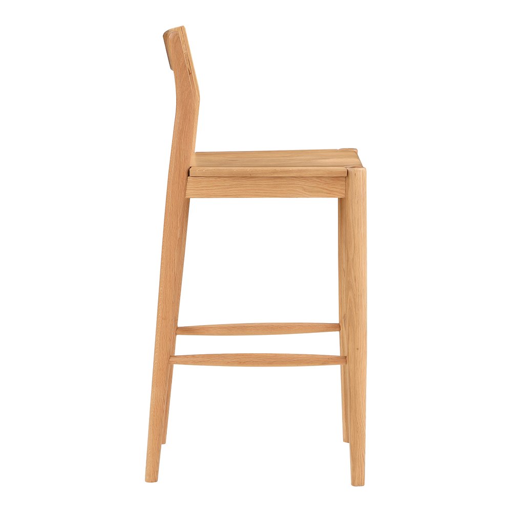 Moes Home - Owing Barstool Natural Oak - BC-1125-24 view 4