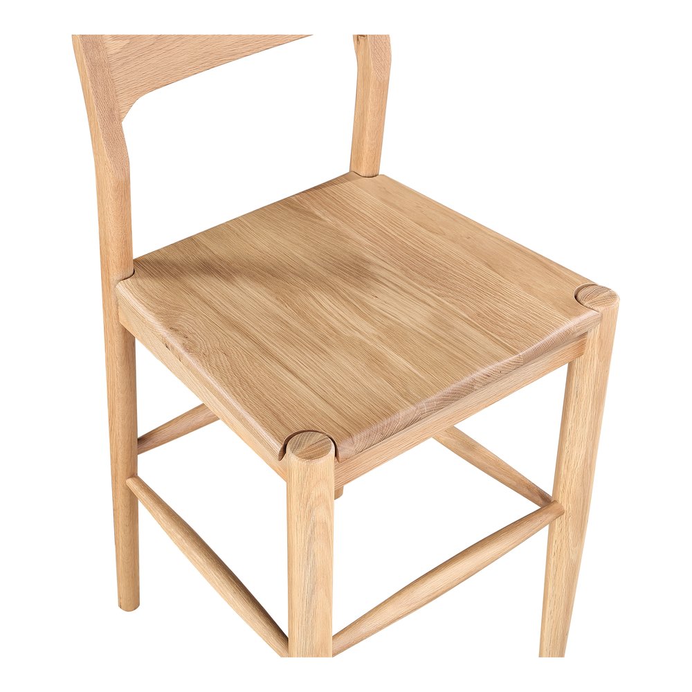 Moes Home - Owing Barstool Natural Oak - BC-1125-24 view 6