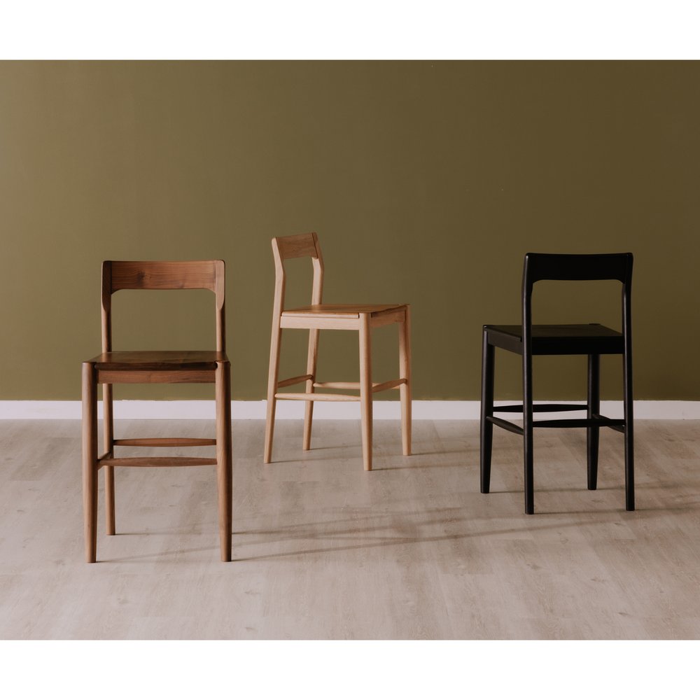 Moes Home - Owing Barstool Natural Oak - BC-1125-24 view 7